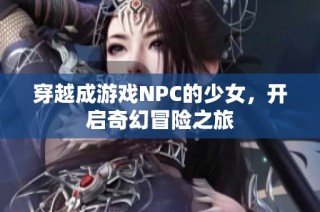 穿越成游戏NPC的少女，开启奇幻冒险之旅