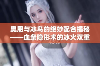 奥恩与冰鸟的绝妙配合揭秘——血条隐形术的冰火双重策略