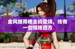 金风细雨楼主初登场，传奇一剑惊艳四方