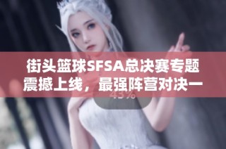 街头篮球SFSA总决赛专题震撼上线，最强阵营对决一触即发