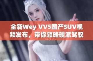 全新Wey VV5国产SUV视频发布，带你领略硬派驾驭体验