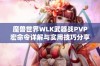 魔兽世界WLK武器战PVP宏命令详解与实用技巧分享