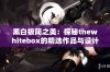 黑白极简之美：探秘thewhitebox的精选作品与设计理念