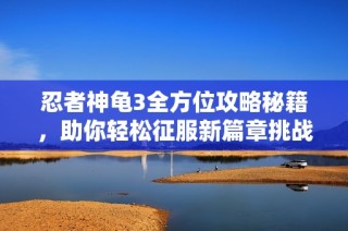 忍者神龟3全方位攻略秘籍，助你轻松征服新篇章挑战