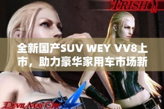 全新国产SUV WEY VV8上市，助力豪华家用车市场新选择