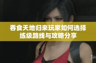 吞食天地归来玩家如何选择练级路线与攻略分享