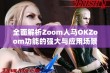 全面解析Zoom人马OKZoom功能的强大与应用场景