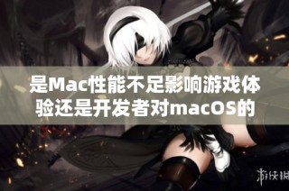 是Mac性能不足影响游戏体验还是开发者对macOS的疏忽造成的悲剧？