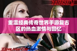 重温经典传奇世界手游复古区的热血激情与回忆