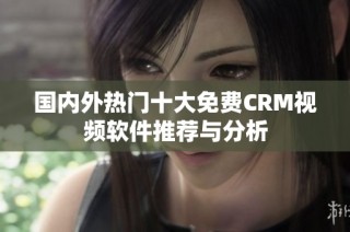 国内外热门十大免费CRM视频软件推荐与分析