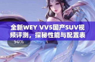 全新WEY VV5国产SUV视频评测，探秘性能与配置表现