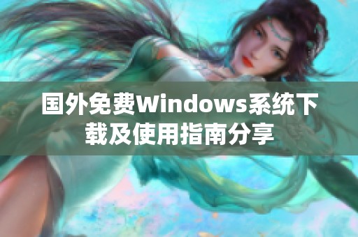 国外免费Windows系统下载及使用指南分享