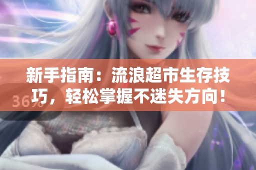 新手指南：流浪超市生存技巧，轻松掌握不迷失方向！