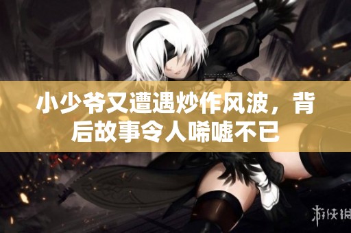小少爷又遭遇炒作风波，背后故事令人唏嘘不已